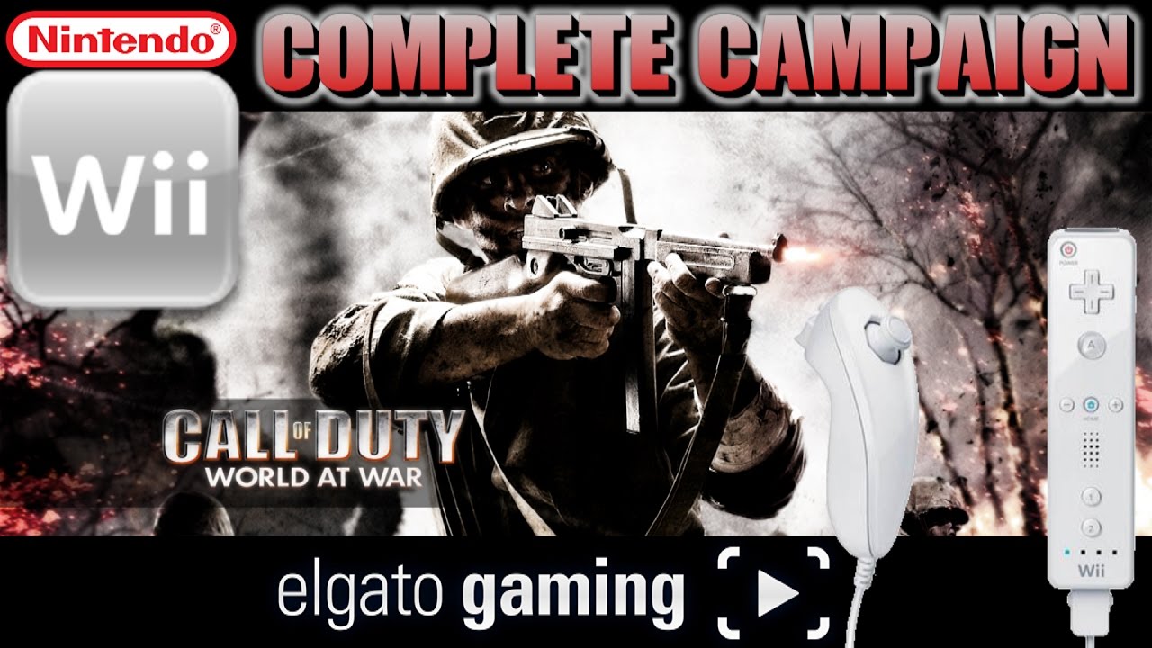 Ω Nintendo Wii World At War The Complete Campaign WiimoteWarrior