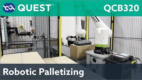 Quest QCB320 Collaborative Robotic Palletizer - Standard Box Bot with Collaborative Robot
