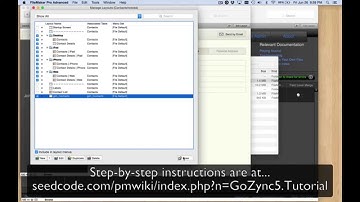 Syncing FileMaker Schema Changes with GoZync