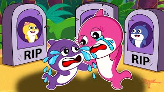 Baby Shark SAD CARTOON: Pink Shark don't cry ..!! I'll be by your side || Baby Shark Animation
