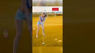 Amazing Golf Swing you need to see _ Golf Girl awesome swing