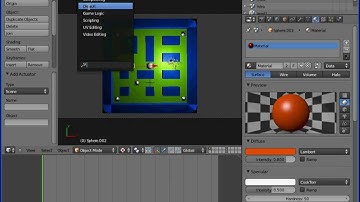 Blender 2.59 - Maze Game - Part 8.avi
