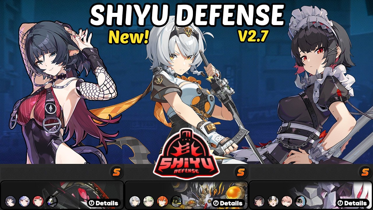 NEW Shiyu Defense Full Clear | Jane Doe & Sanby & Ellen | ZZZ 2.7