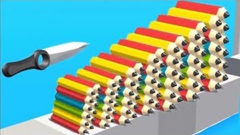 Slice it all! Very satisfying and relaxing slicing game #youtube #trending #games #gamerbijit