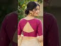 wow 💖so elegant and popular blouse design back neck #youtubeshorts #fashion #viral