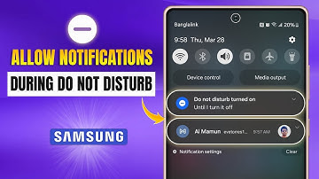 How to Allow Selected App Notifications on Do Not Disturb Mode on Samsung