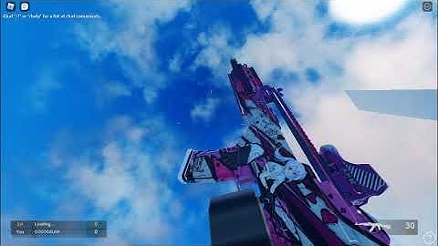roblox MW2019 anime G36C showcase