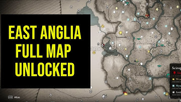 Valhalla East Anglia Map Unlocked - ALL LOCATIONS (All Gears, Abilities, and More)