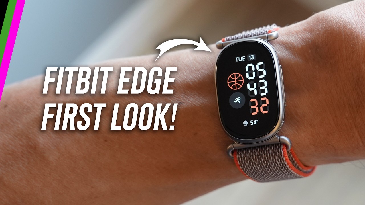 Fitbit Edge First Impressions // Steph Curry Edition and Premium Bands!