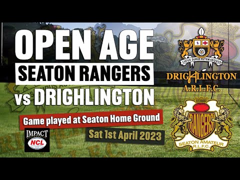 Seaton Rangers vs Drighlington - Sat 1st April 2023 - YouTube