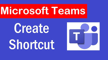 How to create Microsoft teams shortcut on desktop | How To Pin Teams To Taskbar | Pin Teams to Start