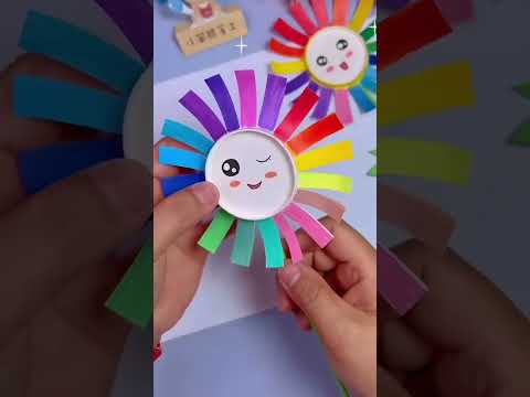 إصنعها بنفسك وردة كيوتة من الاكواب الورقية ابداع ابتكار