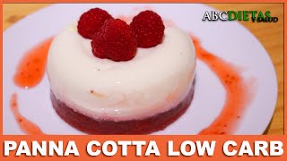 PANNA COTTA LOW CARB: sin azúcar y baja en grasas