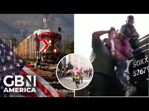Migrants FRUSTRATED as Mexico temporarily halts cargo trains to US