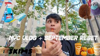 NYC Fall Vlog 🍂 Jamba Juice, FAO Schwarz, SKIMS + September Reset 