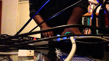 KORG kaossilator pro + KORG monotron + Alesis Wedge Jam Session