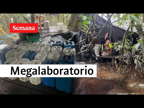 Así fue descubierto megalaboratorio de coca en Guaviare | Semana Noticias