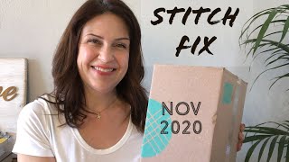 Stitch Fix Fall Unboxing &amp; Try On November 2020