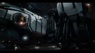 The Osiris A Mod For Star Citizen - Previewed In The Asteroid Hangar