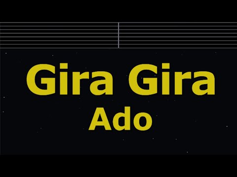 Karaoke Gira Gira Ado No Guide Melody Instrumental