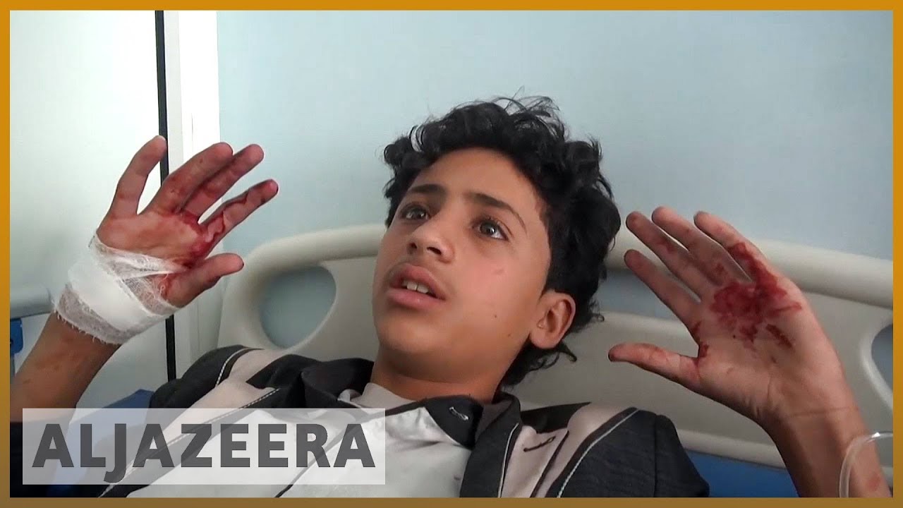 🇾🇪 غارات جوية بقيادة السعودية "تقتل 11 مدنياً على الأقل" في صنعاء باليمن | الجزيرة الإنجليزية