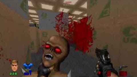 Brutal Doom E2M2 (100% Kills, Secrets)