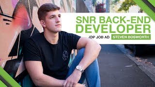 THIS IS A JOB AD: SENIOR BACK-END DEVELOPER (Sydney)