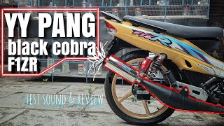 Knalpot Yypang Black Cobra F1Zr Review & Test Sound