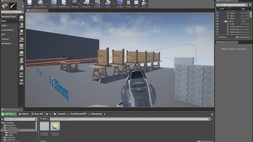 Unreal Engine Tutorial - Bullet Physics / Projectile Physics and Penetration Part 1/5