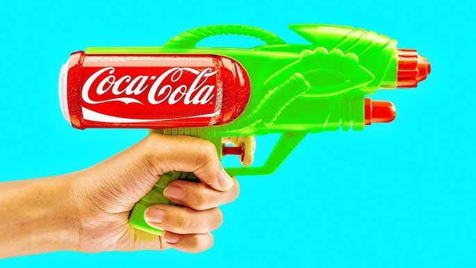 Fabriquer un pistolet à eau à recharge automatique + pistolet à air comprimé  ! - Toysfab