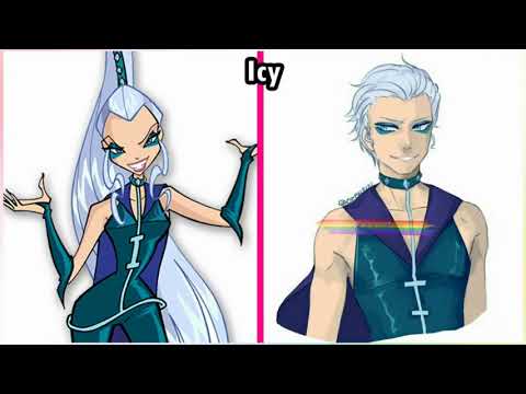 Winx Club Characters Gender Swap Version