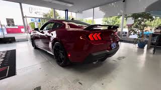 2024 Ford Mustang GT Rapid Red Metallic