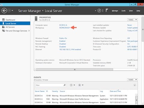 ตู้ server  Update 2022  [Windows Server] Bài 10. Cách join máy trạm vào domain