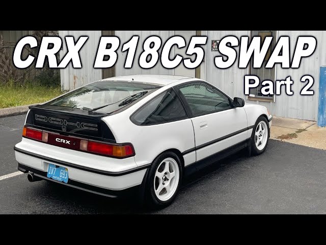 Honda Civic CRX 1.6 16v Vtec ee8 Swap B18C6 - Cazor Auto Passion