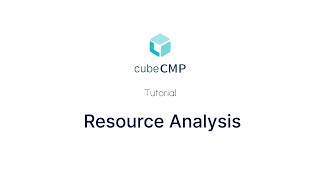 CubeCMP 2.1 Resource Analysis