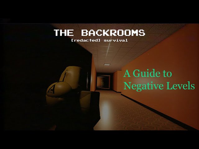 THE BACKROOMS  Guide to Negative Levels + BONUS 