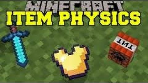 ItemPhysic (FULL version)  Mod Showcase  - for Minecraft 1.8