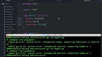 cursos/0010-aprenda-golang: Map Com Chave String Mapeando para Valor Struct - Aula de Golang