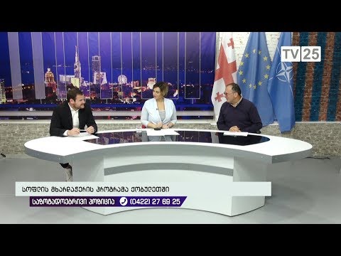 სოფლის მხარდაჭერის პროგრამა ქობულეთში