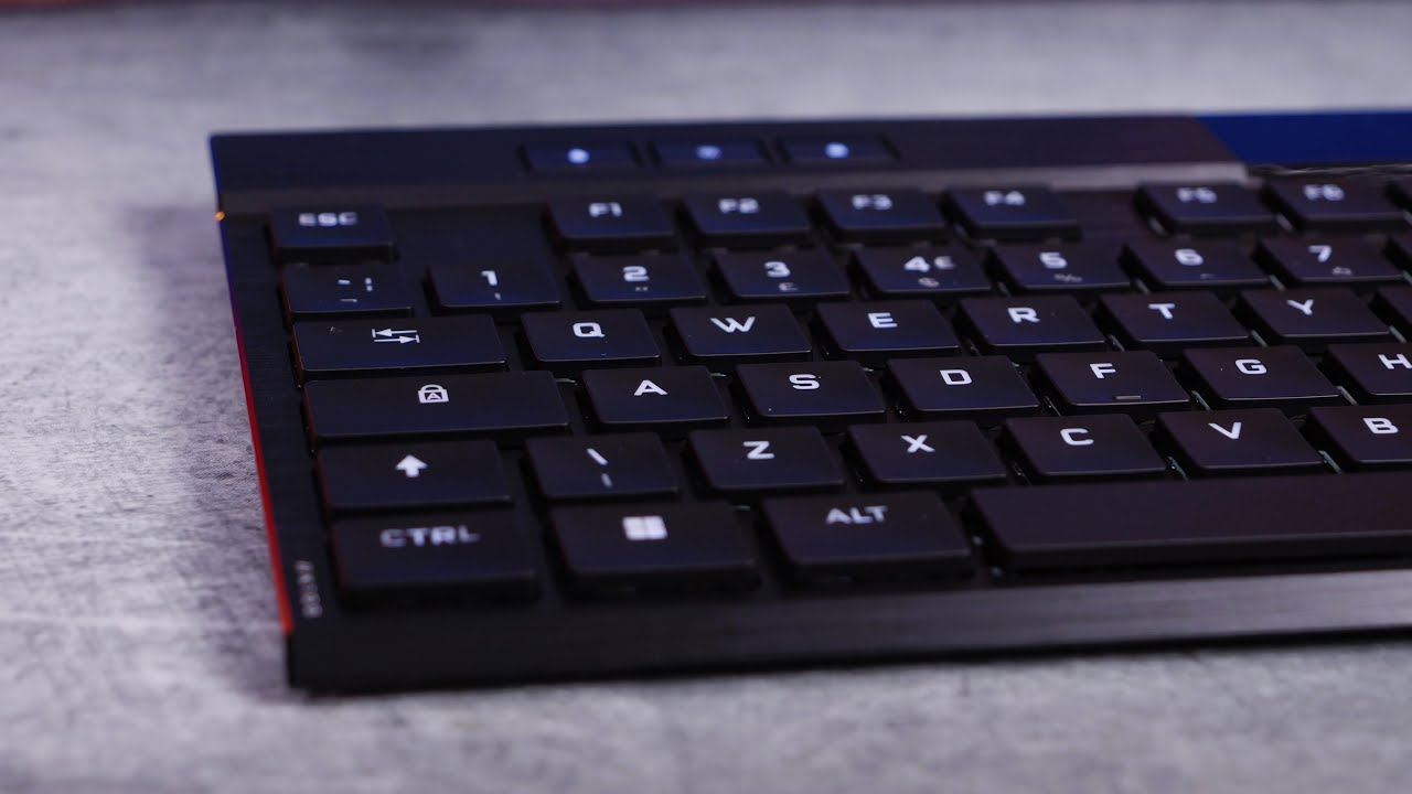 CORSAIR - K100 Air Wireless Full-Size Bluetooth RGB Mechanical