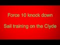 Force 10 knock down on the clyde