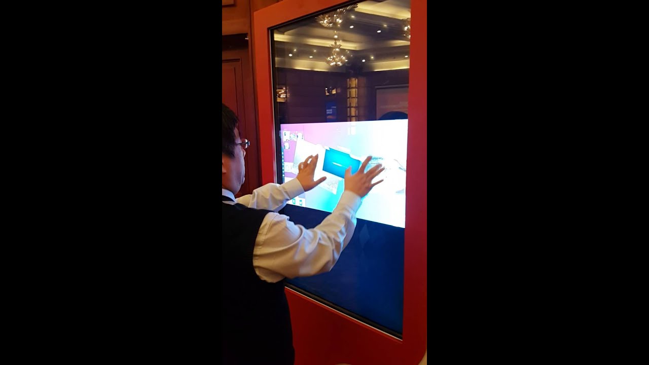 Large Scale Multi Touch Technology Demonstrated at Shenzhen City Business Display