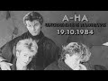 a-ha’s first radio interview (NRK 19.10.1984)