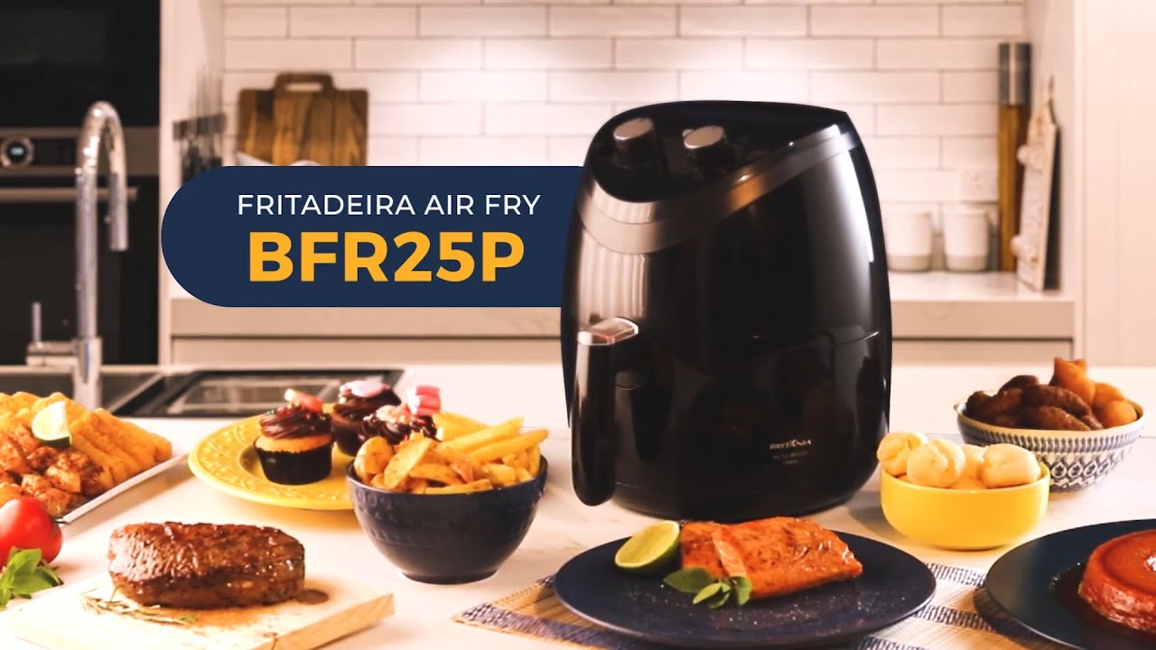 Fritadeira Air Fryer Britânia BFR25P 3,5L 1500W - Loja Oficial Britânia -  Eletrodomésticos e Utensílios para Casa