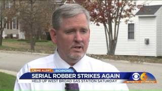 WATCH: Serial robber strikes again in Richmond