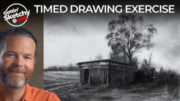 Draw a Landscape with Charcoal in 45 Minutes - Gettin