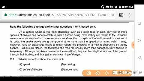 Airforce Website Mock Test Solution
