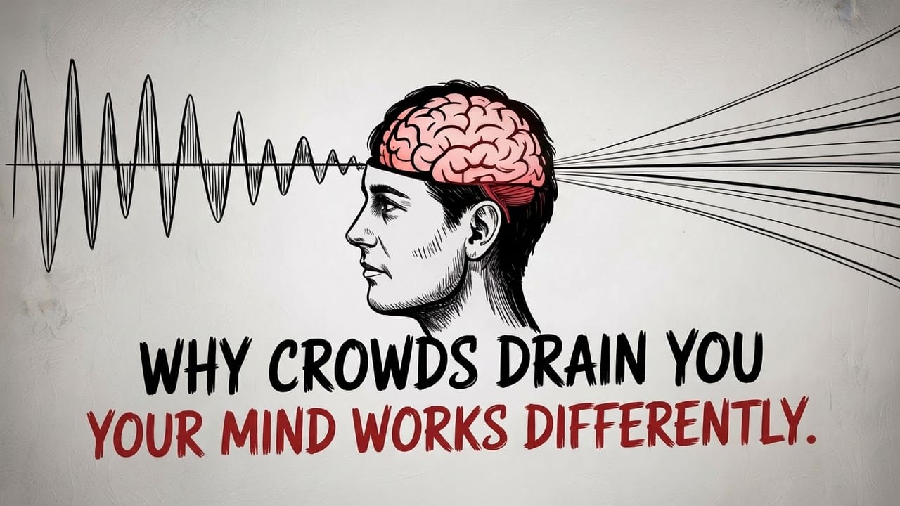 Why Some People Avoid Crowds — Psychology Says Their Brain Works Differently