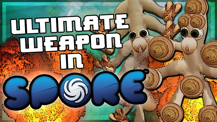 Creating the Most Powerful Weapon in Spore.
