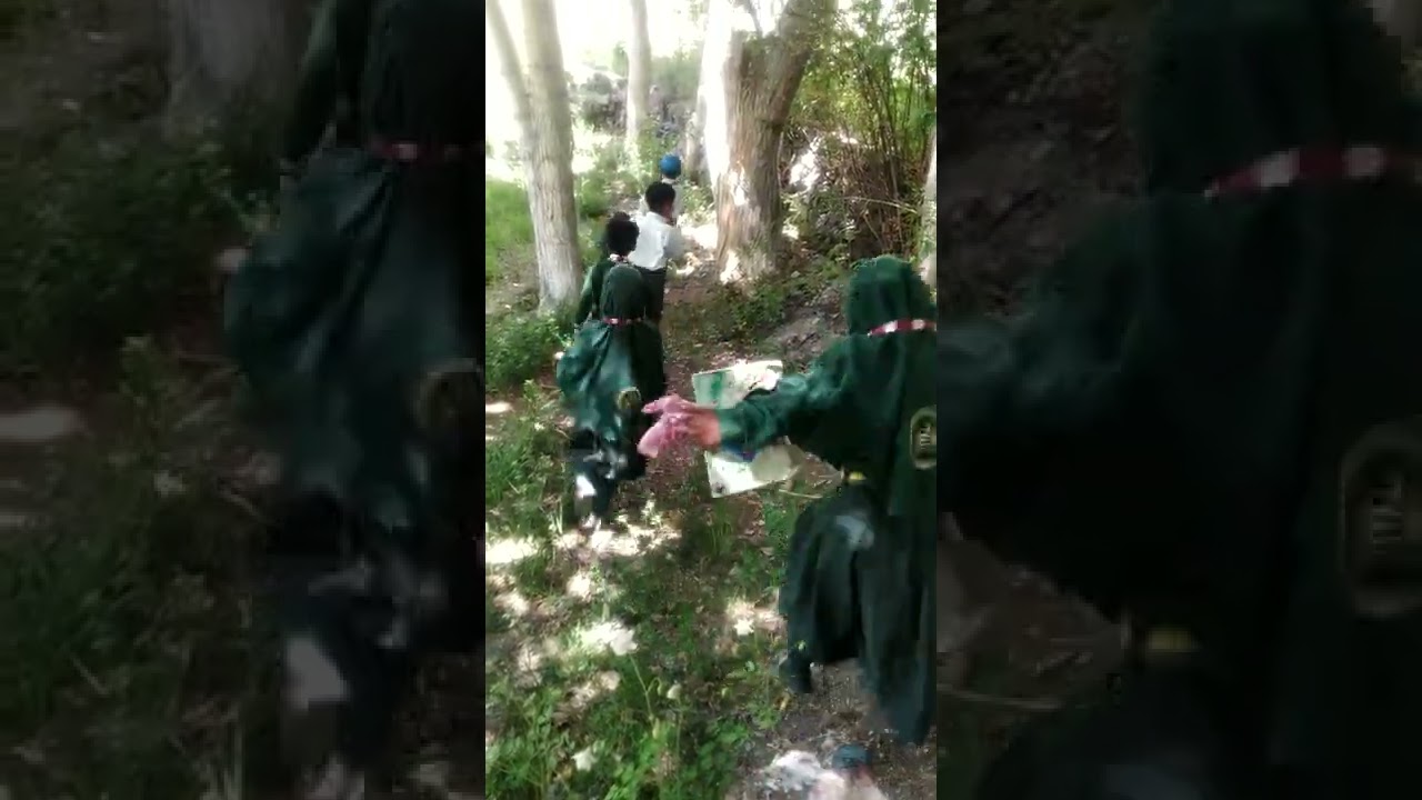 UPS pashkum class 1st student. exposure trip  of natural surrounding